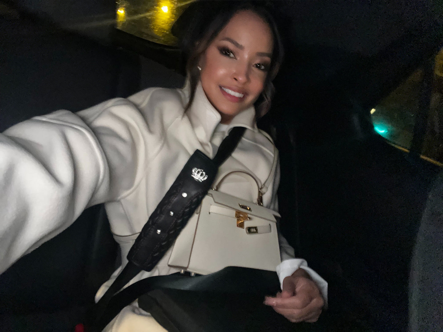 2025 Women’s Double Sided Tweed Mid Length Cashmere Coat