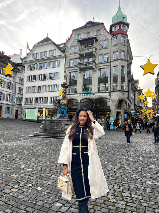 French Retro Slim Hepburn Style Little Black Dress