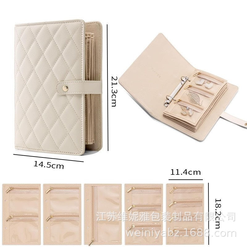 Portable Anti-Oxidation Jewelry Storage Pouch and booklet