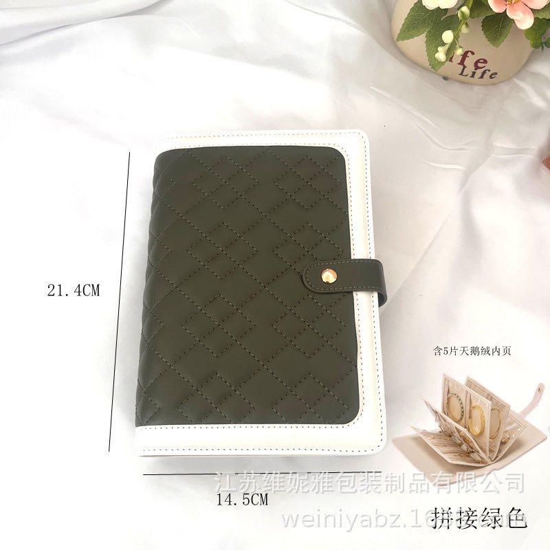 Portable Anti-Oxidation Jewelry Storage Pouch and booklet