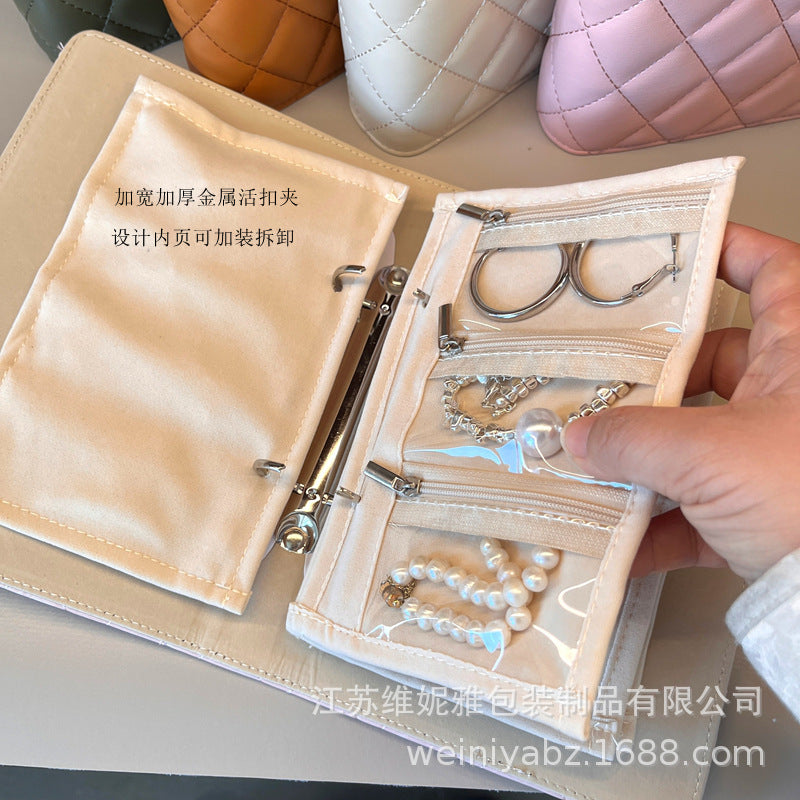 Portable Anti-Oxidation Jewelry Storage Pouch and booklet