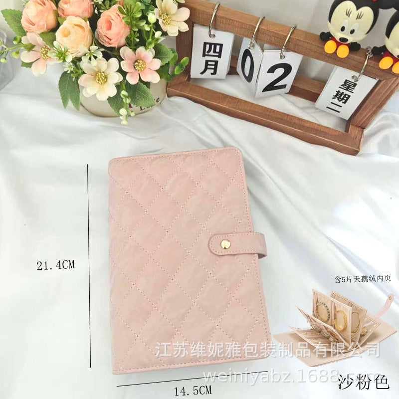 Portable Anti-Oxidation Jewelry Storage Pouch and booklet