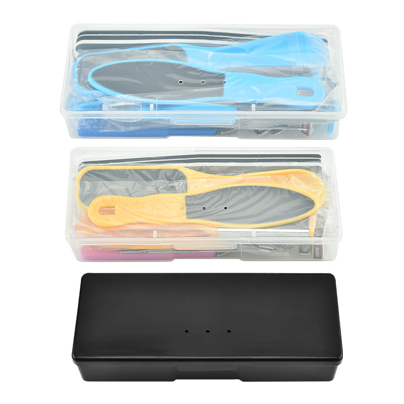 25-in-1 Pedicure Travel Kit –Foot File, Scraper & Callus Removal Tools