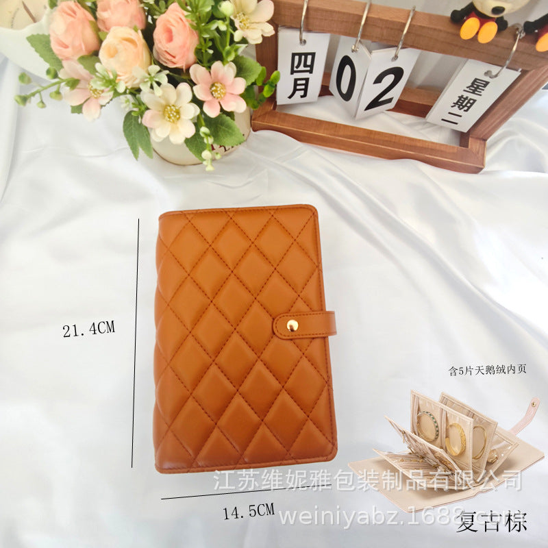 Portable Anti-Oxidation Jewelry Storage Pouch and booklet