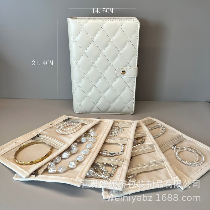 Portable Anti-Oxidation Jewelry Storage Pouch and booklet