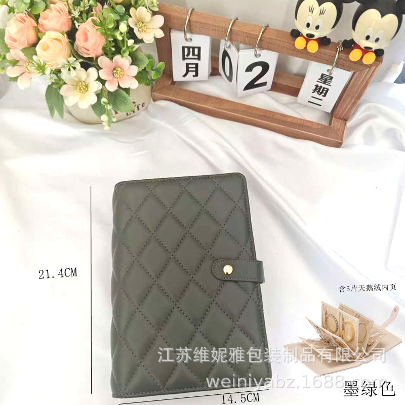 Portable Anti-Oxidation Jewelry Storage Pouch and booklet