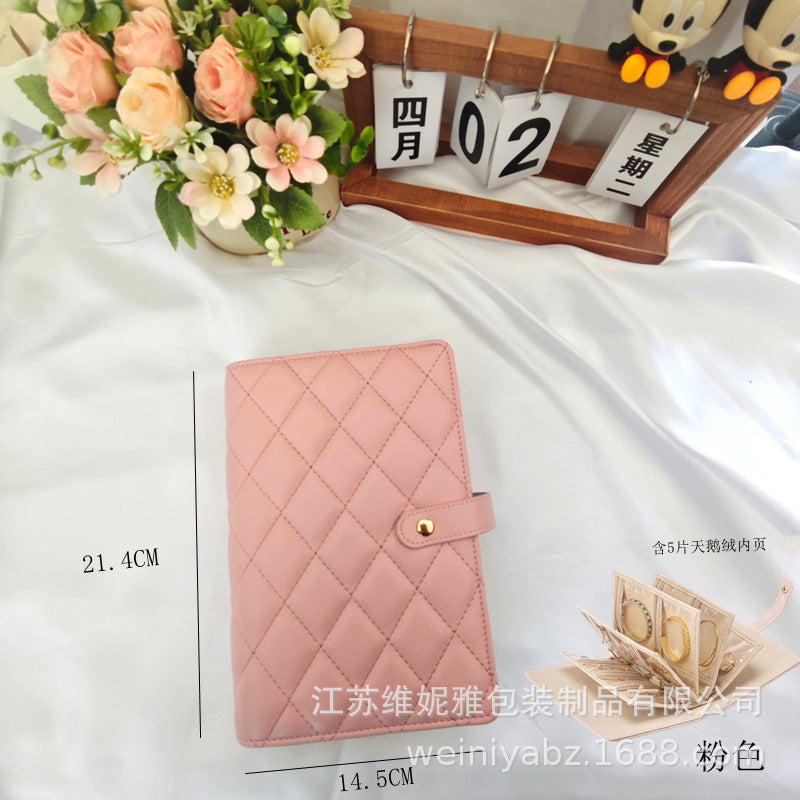 Portable Anti-Oxidation Jewelry Storage Pouch and booklet